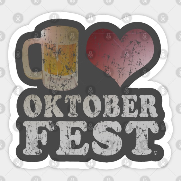 Beer Love Oktoberfest Sticker by E